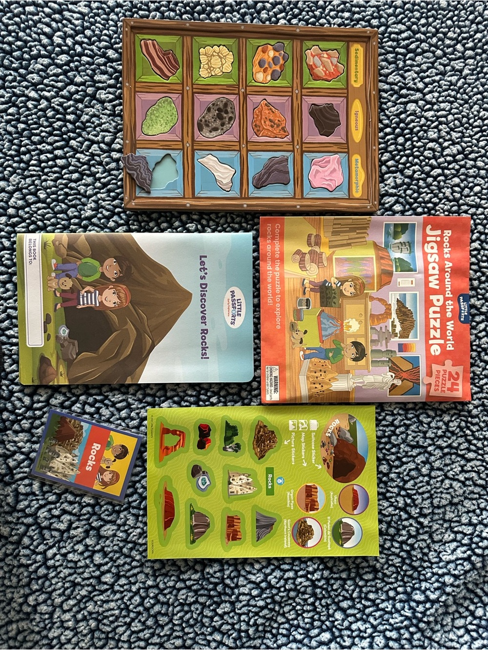 Let's Discover Rocks! Activity Set - Red - Picture 2 of 7